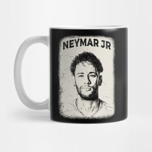 Vintage Distressed Neymar Jr Mug